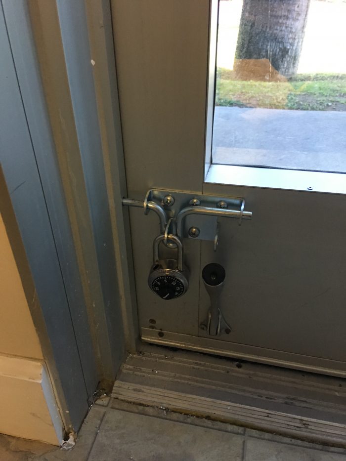 Sliding Deadbolt Latch